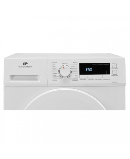 Seche-linge a condensation CONTINENTAL EDISON CESLCE8WS - 8kg - Largeur 59,5 cm - Classe B - Blanc