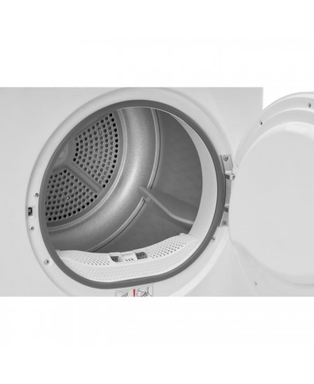 Seche-linge a condensation CONTINENTAL EDISON CESLCE8WS - 8kg - Largeur 59,5 cm - Classe B - Blanc