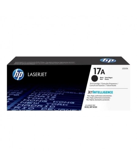 Cartouche de toner HP 17A (CF217A) noir pour imprimantes LaserJet Pro M102/MFP M130