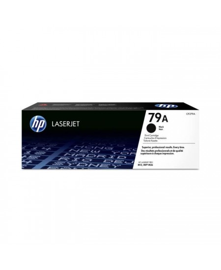 Cartouche de Toner HP 79A Noire Authentique (CF279A) pour HP LaserJet Pro M12 / M26