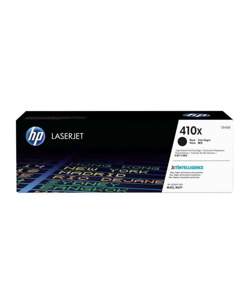 TONER HP 410X (CF410X) noir - cartouche authentique pour imprimantes HP Color LaserJet Pro M377/M452/MFP M477