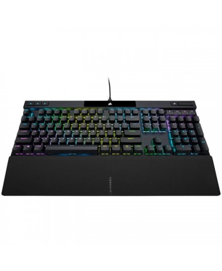 Clavier Gamer - AZERTY - CORSAIR - K70 RGB PRO - Mécanique - Touches PBT Double Shot Pro - Cherry MX Rouge - Noir - (CH-9109410