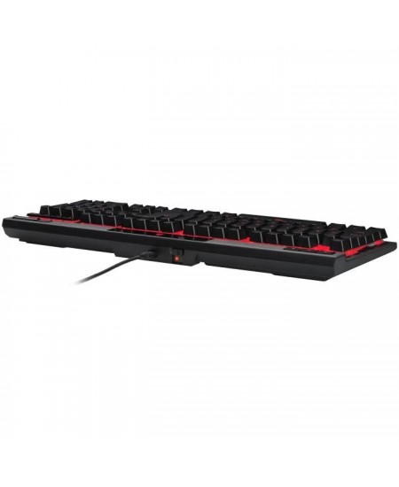 Clavier Gamer - AZERTY - CORSAIR - K70 RGB PRO - Mécanique - Touches PBT Double Shot Pro - Cherry MX Rouge - Noir - (CH-9109410