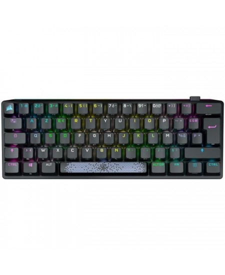 Clavier mécanique Gaming - CORSAIR - AZERTY - K70 PRO MINI Wireless - RGB LED - CHERRY MX Red - (CH-9189010-FR)