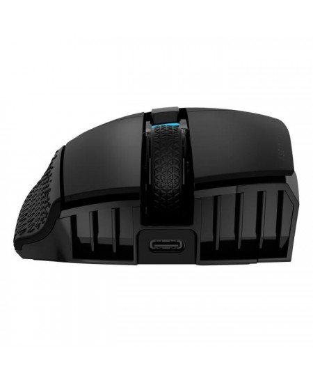 Souris Gaming - Sans fil - CORSAIR - SCIMITAR ELITE RGB Wireless - 16 boutons programmables - Autonomie 150h - Noir (CH-9314311-