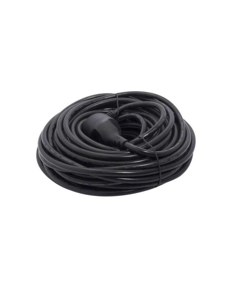 CHACON Prolongateur HO5VVF 3 x 1,5 mm² 20 m - Noir