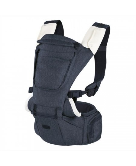 Porte-bébé Hip Seat Denim - CHICCO - Ergonomique - Mixte - Naissance a 15 kg