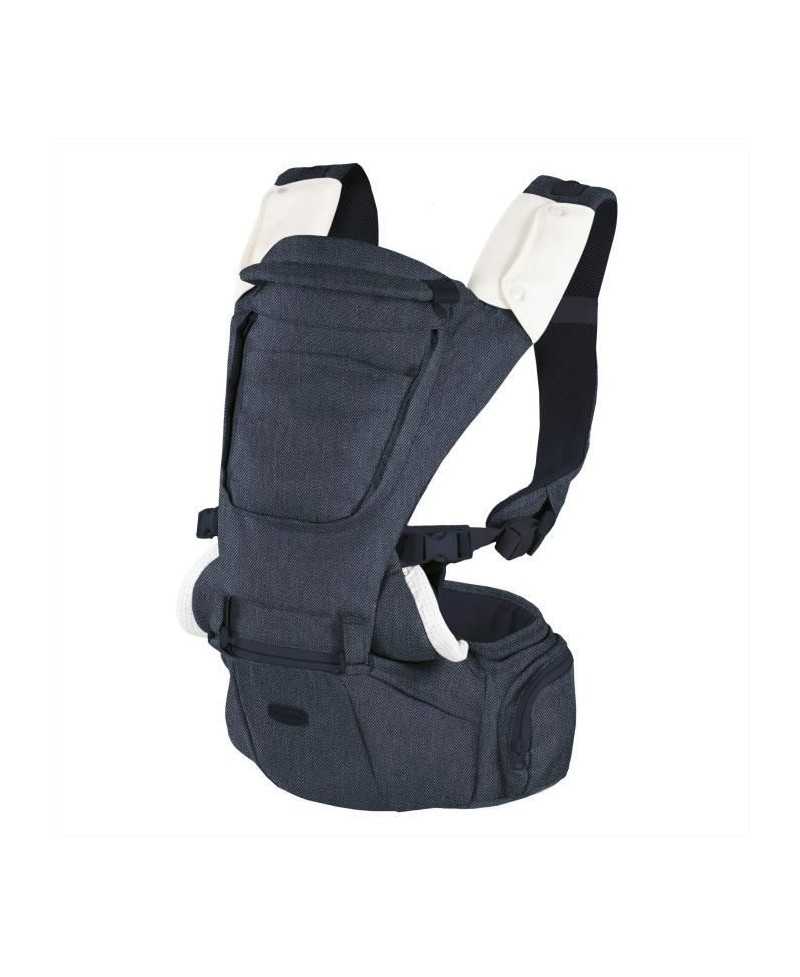 Porte-bébé Hip Seat Denim - CHICCO - Ergonomique - Mixte - Naissance a 15 kg