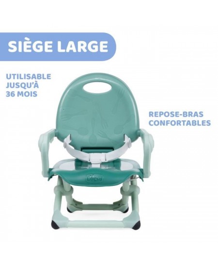 CHICCO - Rehausseur Pocket Snack Sage