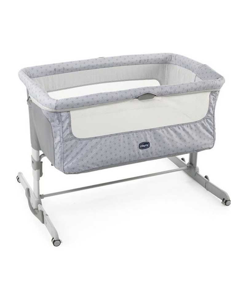 Berceau cododo Next2Me Dream Silver - CHICCO - A partir de 0 mois - Hauteur réglable - Matelas inclus