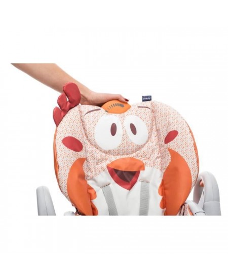 CHICCO Chaise Haute Polly 2 Start - 4 Roues fancy chicken