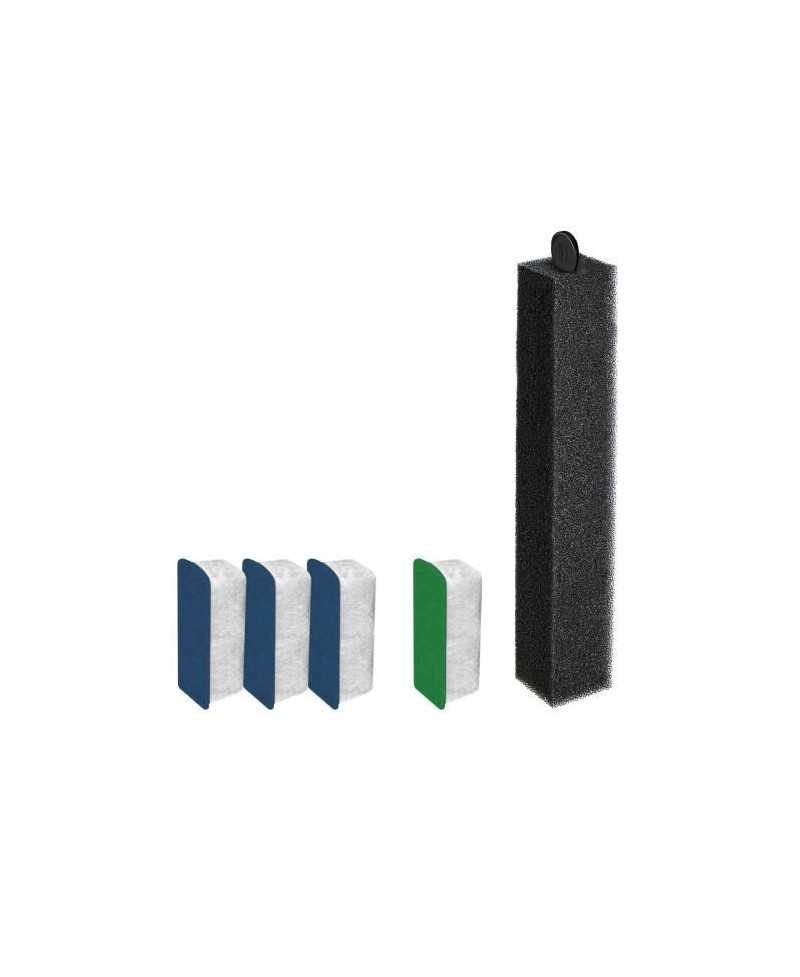 CIANO, Aquarium Consommables - Cartouches de Filtration de Rechange pour Filtre d'Aquarium- Pack 3 mois, Taille L - Eau Cristall