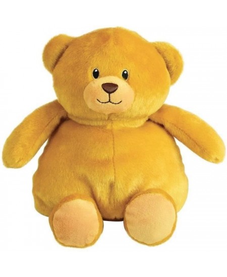 JEMINI Peluche bouillotte Ours - A chauffer au micro-ondes micro perles d'argile +/- 19 cm