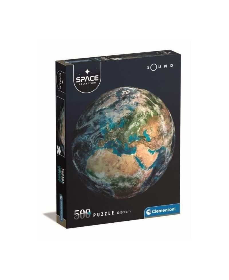 Clementoni - NASA - Puzzle 500 pieces rond - Terre