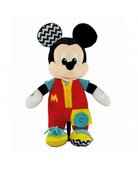 Clementoni - Montessori - Baby Mickey - Peluche a Habiller