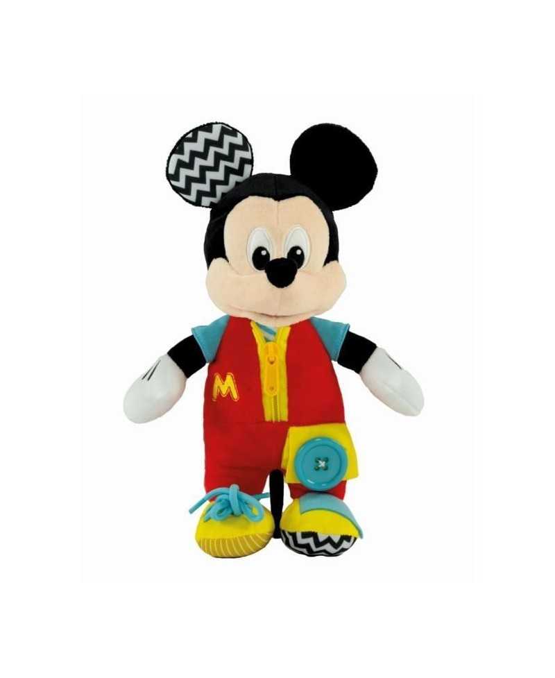 Clementoni - Montessori - Baby Mickey - Peluche a Habiller