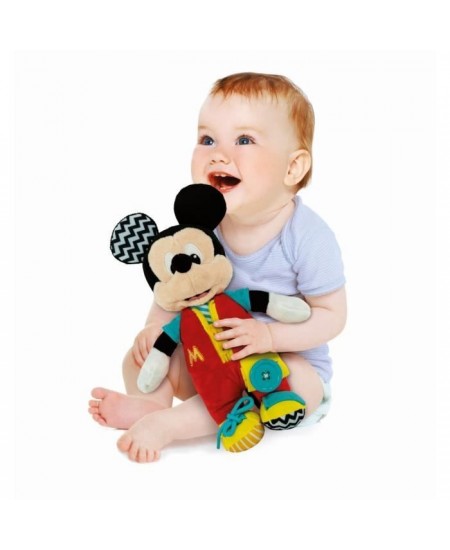 Clementoni - Montessori - Baby Mickey - Peluche a Habiller