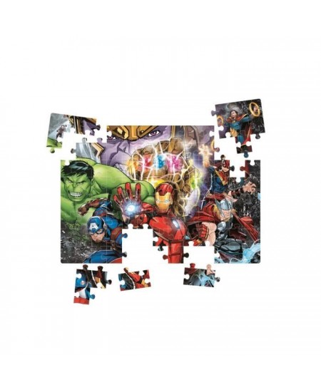 Clementoni - Marvel - Puzzle Brilliant 104 pieces - Theme Dessins animés et BD - 33,5 x 23,5 cm - Fabriqué en Italie