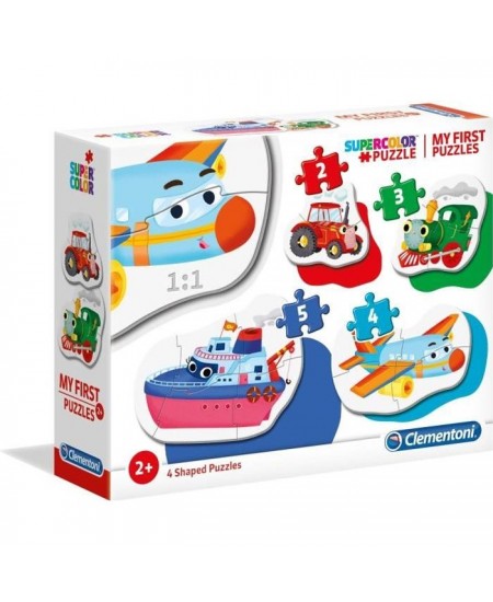 Clementoni - My First Puzzles - Moyens de transport