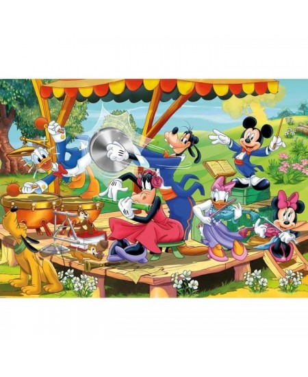 Clementoni - Puzzle enfant - Mickey Mouse - 2x60 pieces - Coloré et captivant - Fabriqué en Italie