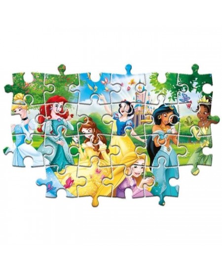 Puzzle - Clementoni - 60 pieces Maxi - Disney Princesses - Enfant - Dessins animés et BD - Fabriqué en Italie