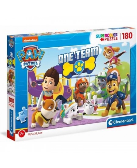 Clementoni - Puzzle Pat'Patrouille - 180 pieces - Pour Enfant des 12 mois - Fabriqué en Italie