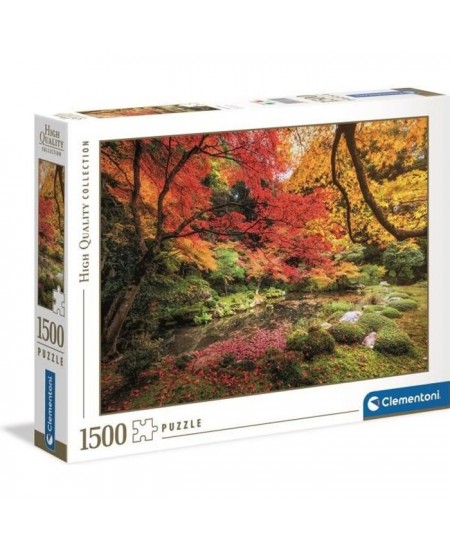 Clementoni - Puzzle paysage et nature - Autumn Park - 1500 pieces - Dimensions 59,2 x 84,3 cm - Fabriqué en Italie