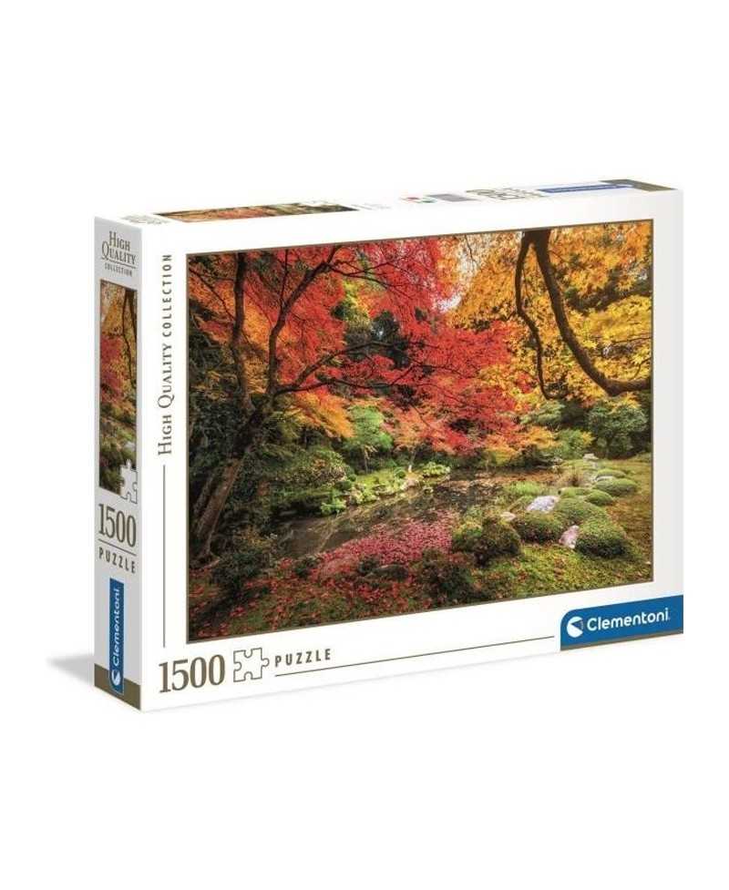 Clementoni - Puzzle paysage et nature - Autumn Park - 1500 pieces - Dimensions 59,2 x 84,3 cm - Fabriqué en Italie