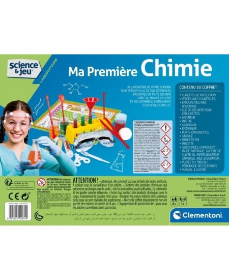 Clementoni - Science & Jeu - Ma premiere chimie