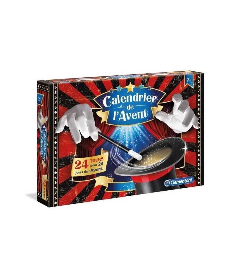 Clementoni - Calendrier de l'Avent - Magie et illusions - 24 tours a apprendre