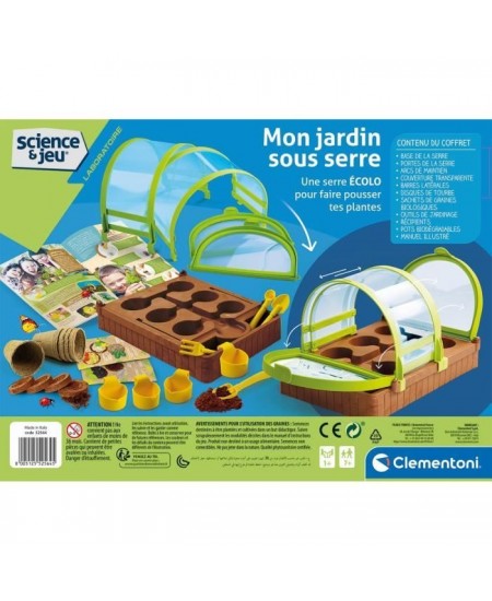 Clementoni - Science & Jeu - Mon jardin sous serre