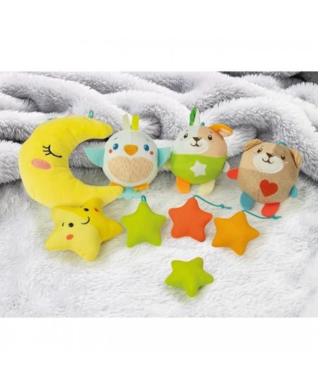 Mobile - CLEMENTONI - Sweet Dream Cot - Musique, rotation et peluches douces