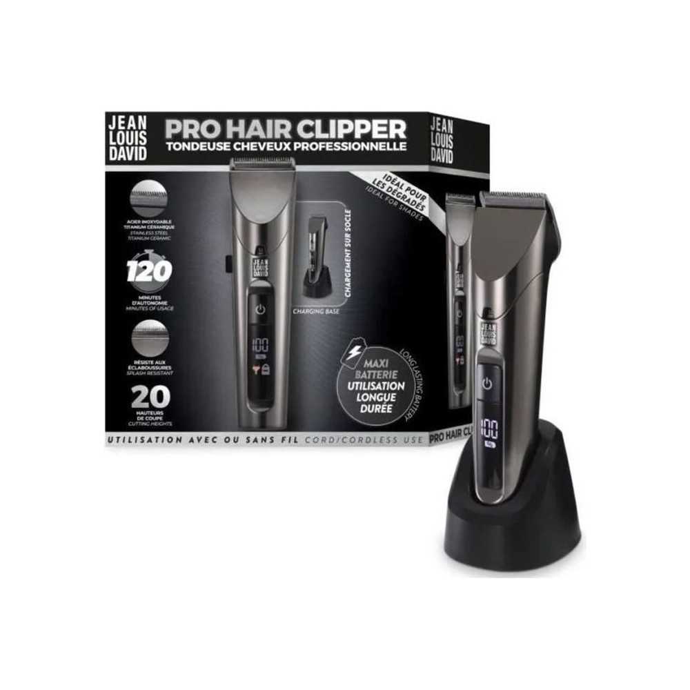 Tondeuse a cheveux - JEAN LOUIS DAVID - Pro Hair Clipper - 20 hauteurs