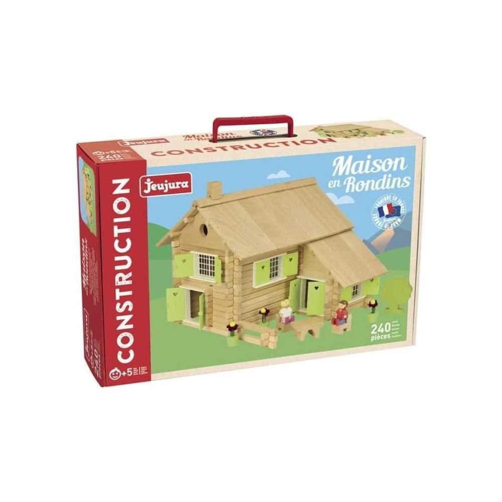 JEUJURA Maison en rondins - 240 pieces