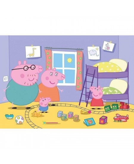 Puzzle Peppa Pig - - Clementoni 60 pieces Maxi - Pour Enfant de 4 ans et plus - Fabriqué en Italie