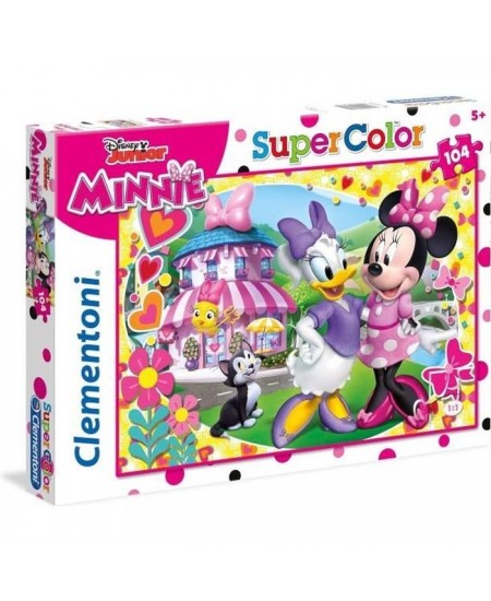 Clementoni - Puzzle Minnie Happy Helpers - 104 pieces - Fille - A partir de 5 ans