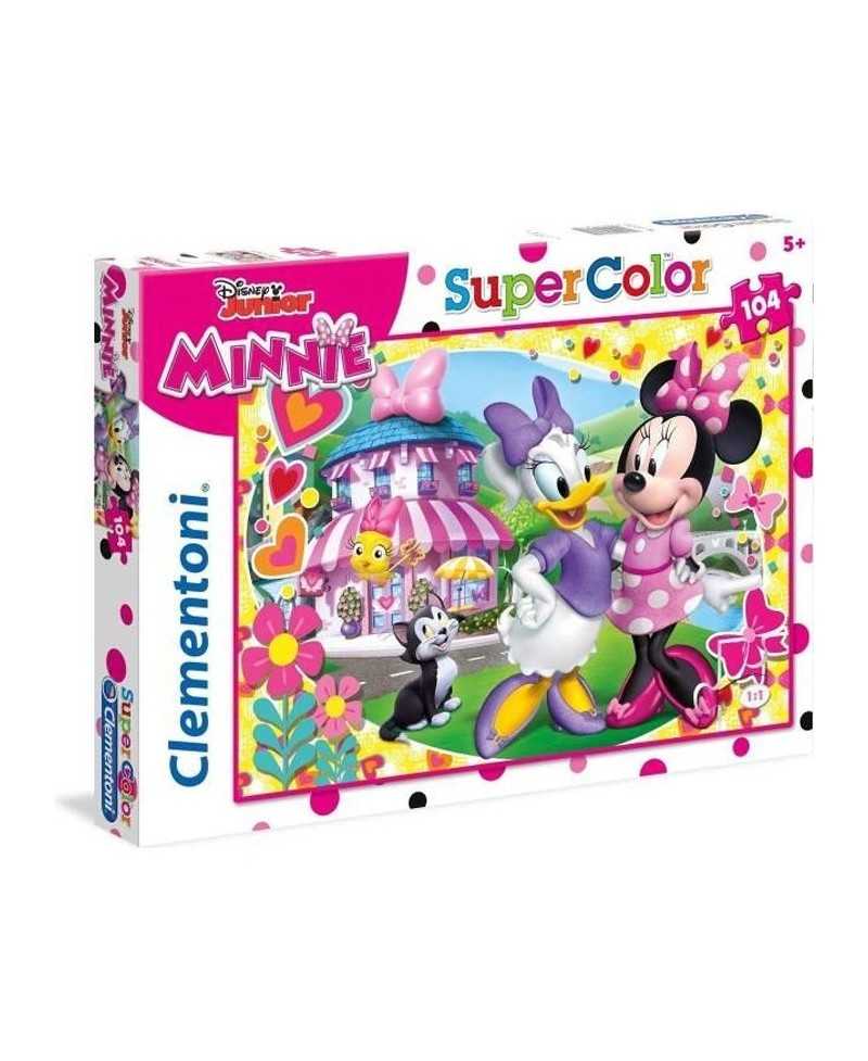 Clementoni - Puzzle Minnie Happy Helpers - 104 pieces - Fille - A partir de 5 ans