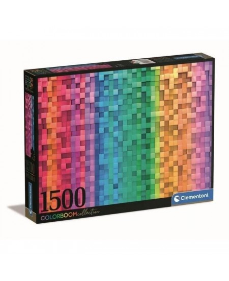 Clementoni - Colorboom collection - Puzzle 1500 pieces - Pixels