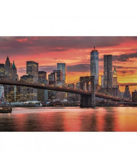 Clementoni - 1500p East River at Dusk - 59,2 x 84,3 cm - Avec poster