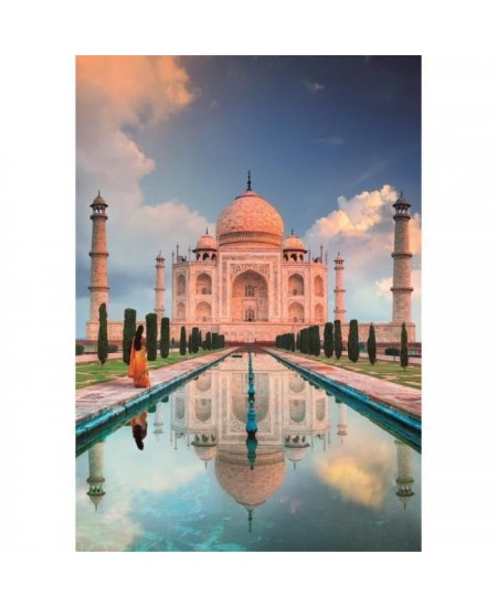 Clementoni - 1500p Taj Mahal - 59,2 x 84,3 cm - Avec poster