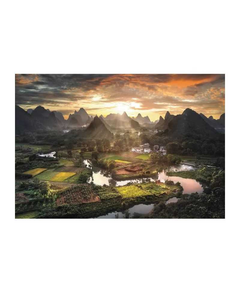 Puzzle - Clementoni - View of China - 2000 pieces - Multicolore - Architecture et monument