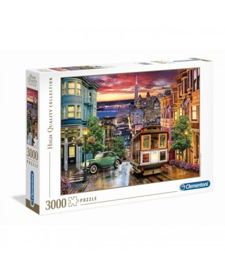 Puzzle - Clementoni - San Francisco - 3000 pieces - Multicolore - 119 x 85 cm