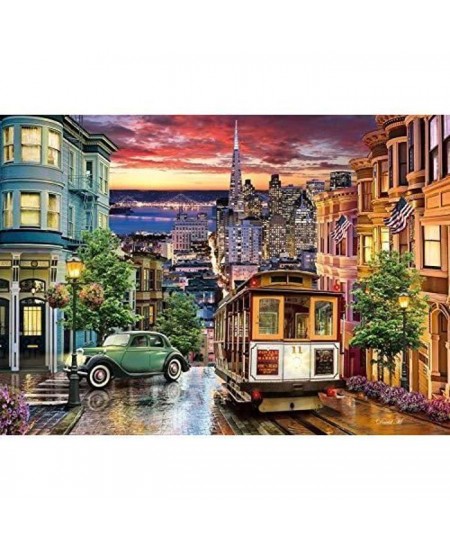 Puzzle - Clementoni - San Francisco - 3000 pieces - Multicolore - 119 x 85 cm