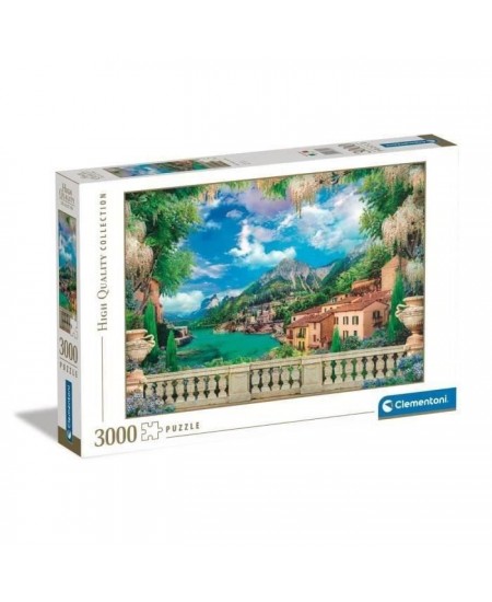 Clementoni - Puzzle 3000 pieces - Lush Terrace on Lake