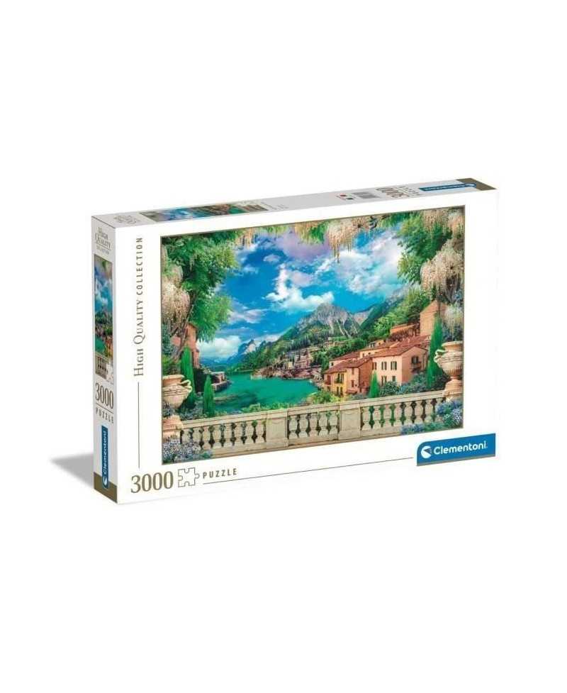 Clementoni - Puzzle 3000 pieces - Lush Terrace on Lake