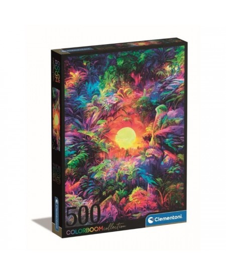 Clementoni - 500p Colorboom Psychedelic Jungle - 49 x 36 cm