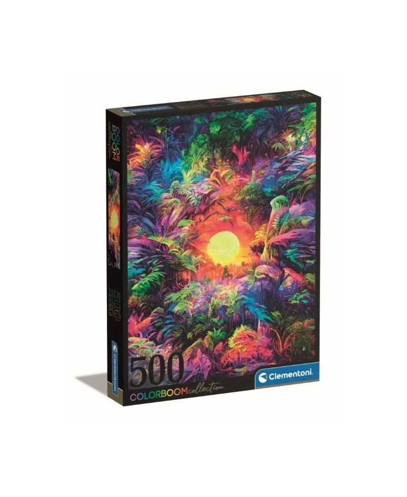 Clementoni - 500p Colorboom Psychedelic Jungle - 49 x 36 cm