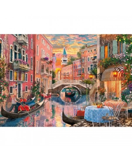 CLEMENTONI - Venise couché de soleil - 6000 pieces - Fabriqué en Italie