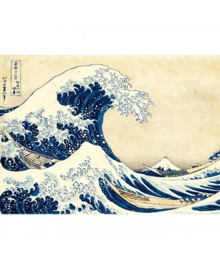 Clementoni - Puzzle 1000 pieces - Hokusai : La Vague - Collection Museum - Fabriqué en italie