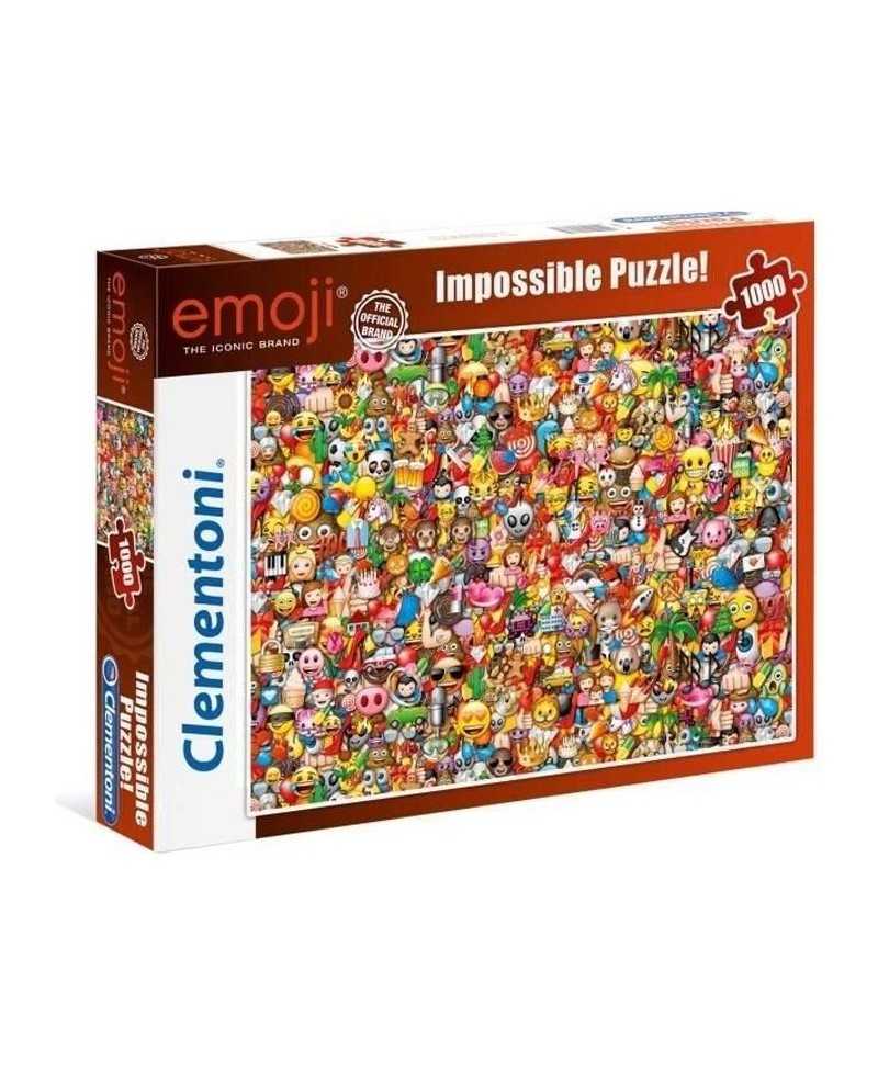 Puzzle Emoji 1000 pieces - Clementoni - Impossible Puzzle - Pour adultes - 14 ans et plus